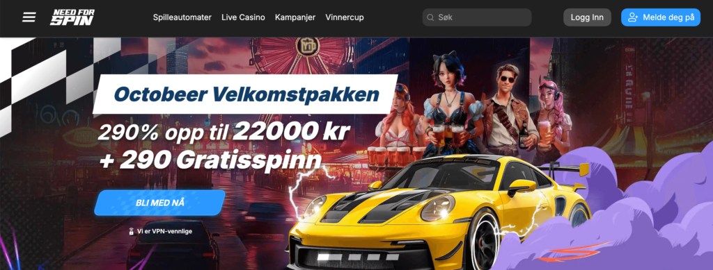 Need For Spin Casino