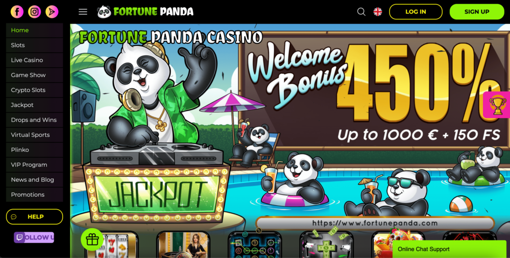 fortune panda casino