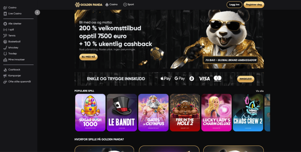 golden panda casino