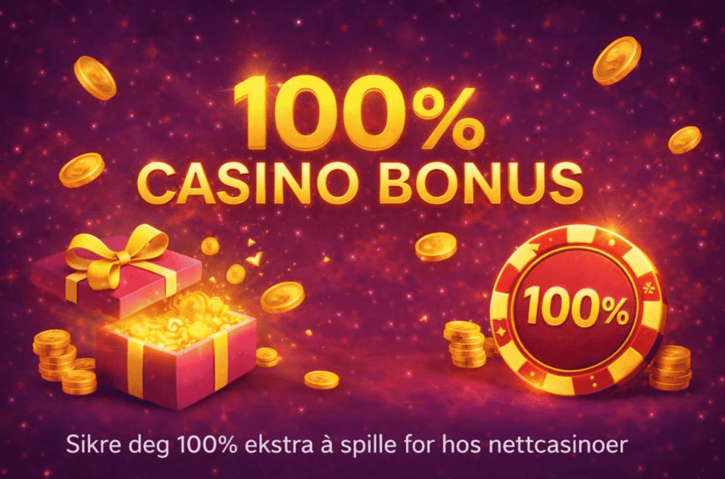 100% casino bonus